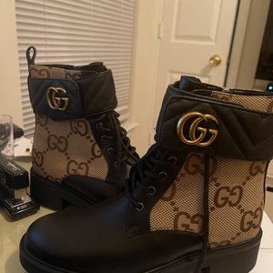 Gucci Double G Ankle Boots